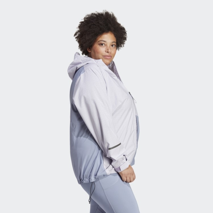 Terrex Multi Rain.rdy Jaqueta De Chuva De 2,5 Camadas (tamanho Grande) Adidas Silver Dawn