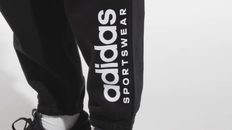 Calça Gráfica De Lã Adidas All Szn Preta
