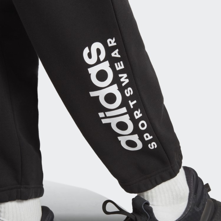 Calça Gráfica De Lã Adidas All Szn Preta