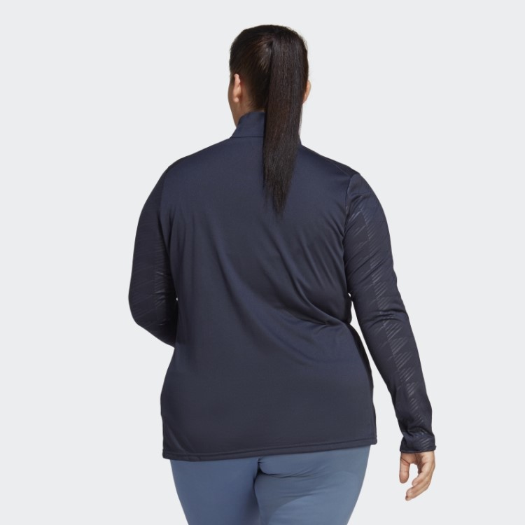Top De Manga Comprida Adidas Terrex Multi-zíper De Tinta (tamanho Grande)