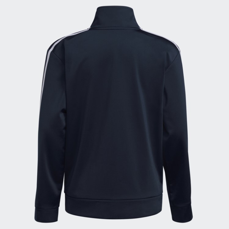 Jaqueta De Tricot Azul Marinho Adidas