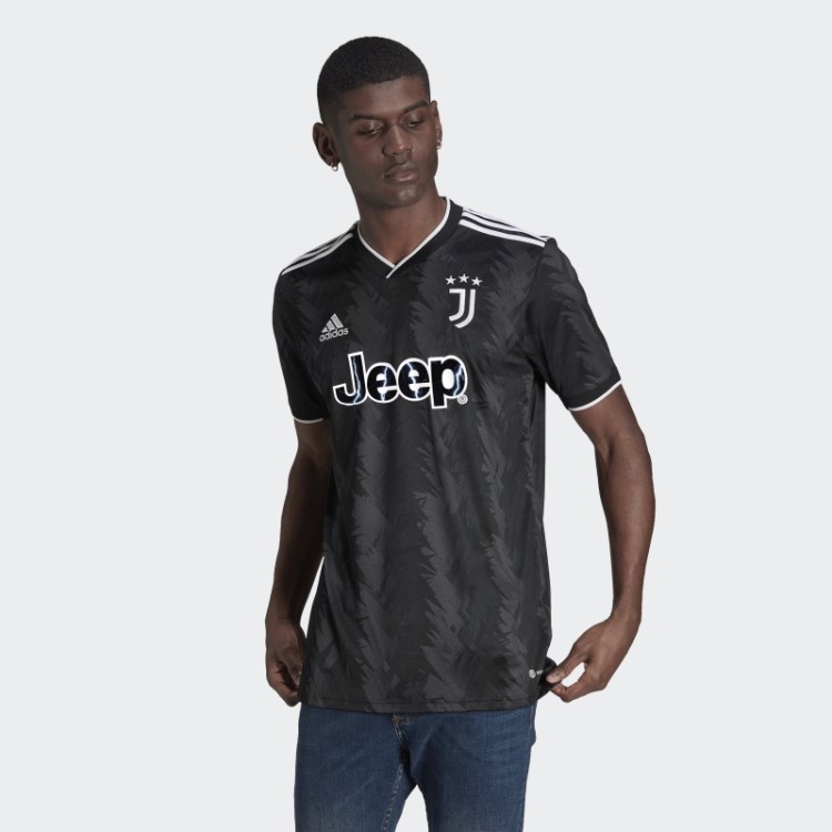 Camisa Preta Adidas Juventus 22/23 Away