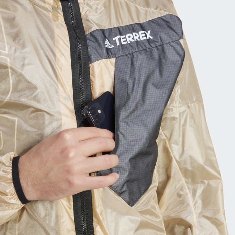 Sand Techrock Três Em Um Jaqueta Com Capuz Vento Adidas