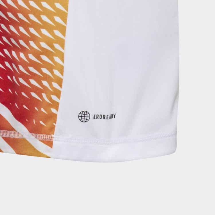 Tiro 23 Camisa Gráfica Branca Adidas