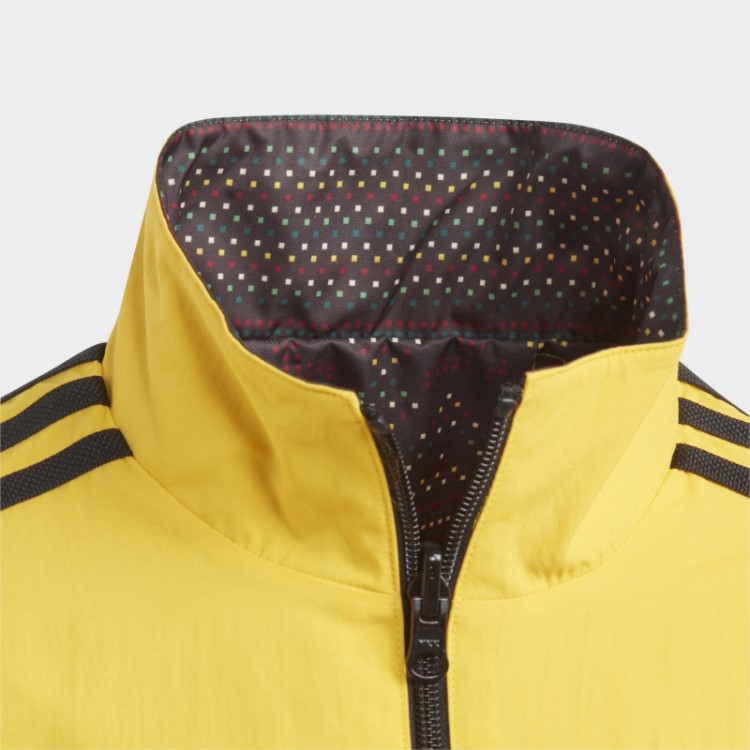 Jaqueta Preta Adidas Jamaica Hino