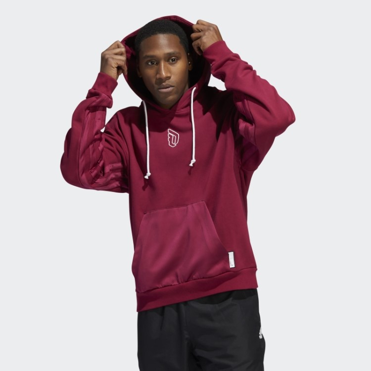 Dame 8 Innovation Hoodie Borgonha Adidas