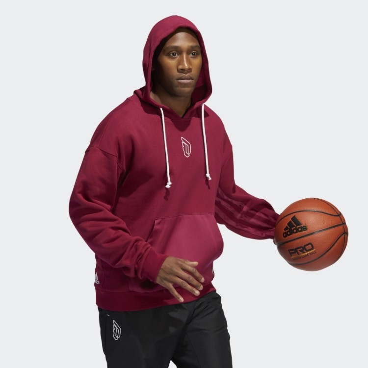 Dame 8 Innovation Hoodie Borgonha Adidas