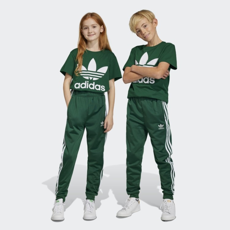 Calça De Treino Adidas Adicolor Sst Verde Escuro