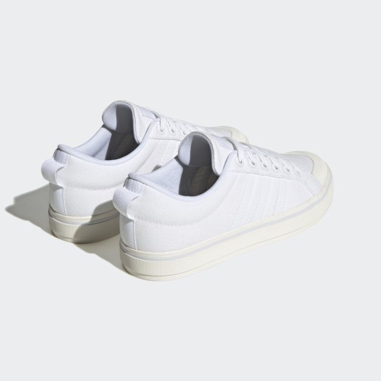 Tênis De Lona Branco Adidas Bravada 2.0 Estilo De Vida Para Skate