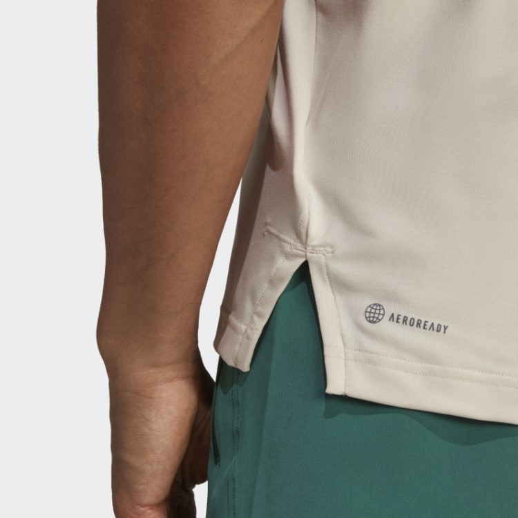 Camiseta De Linho Gráfico De Clube Esportivo Adidas Elegante