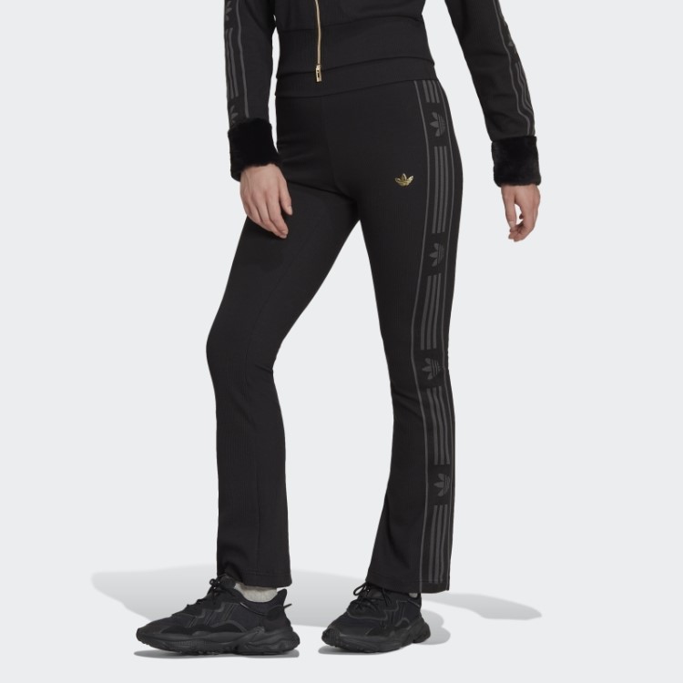 Legging Preta Adidas Ski Chique Canelada Quente