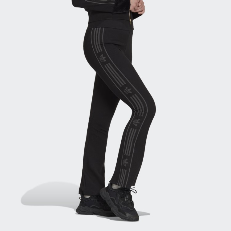 Legging Preta Adidas Ski Chique Canelada Quente