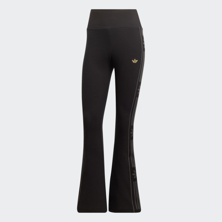 Legging Preta Adidas Ski Chique Canelada Quente