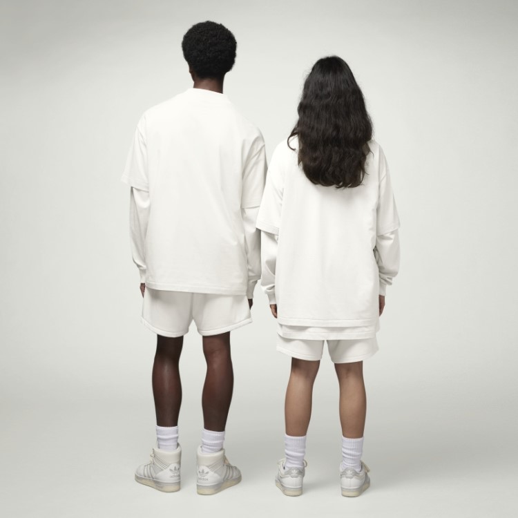 Shorts De Basquete Branco Adidas