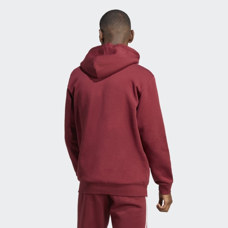 Moletom Vermelho Adidas Adicolor Classics Com As Três Listras