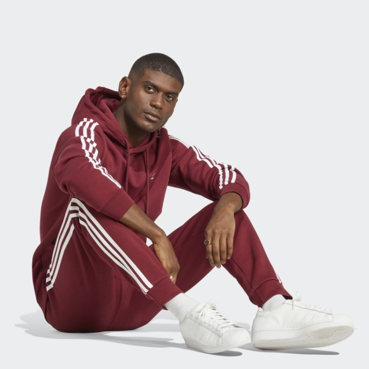 Moletom Vermelho Adidas Adicolor Classics Com As Três Listras