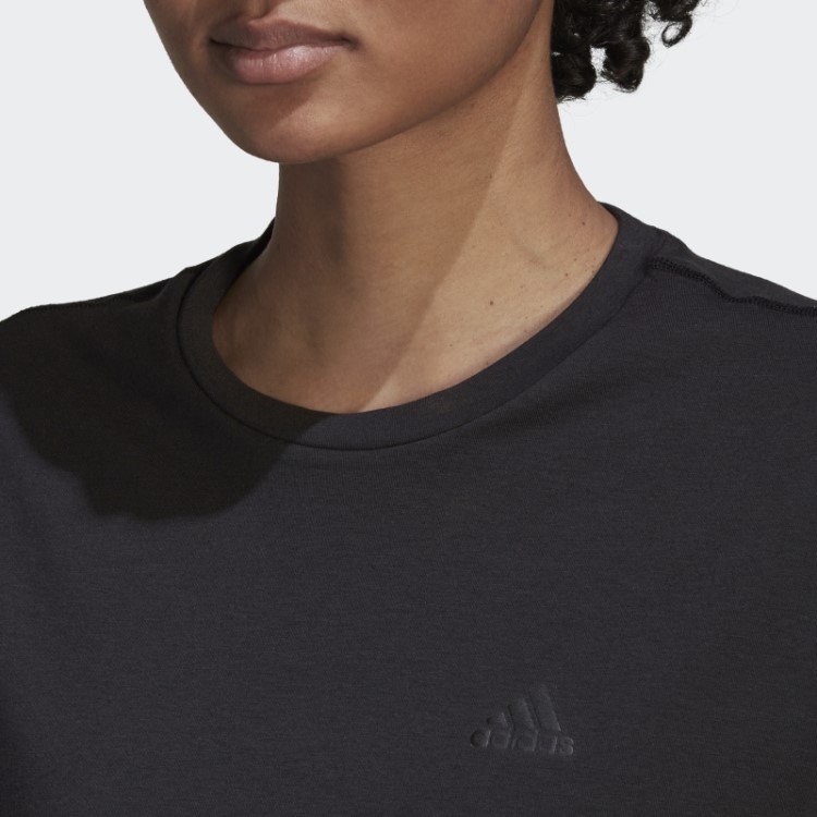Camiseta De Corrida Adidas Black Run Icons Feita Com A Natureza