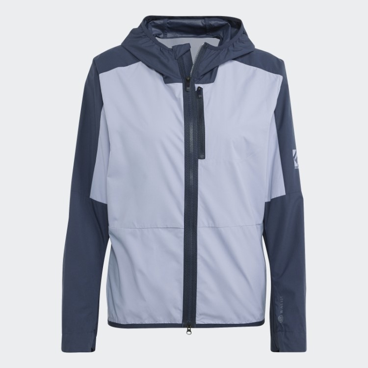Jaqueta Adidas Five Ten Wind Prata Violeta