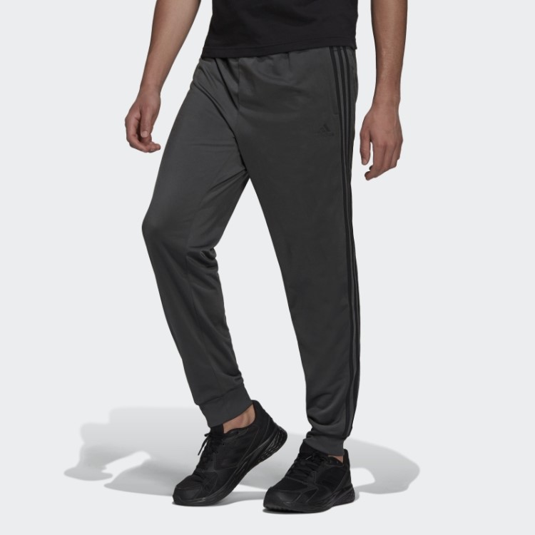 Calça Esportiva Adidas Essentials Com As Três Listras Cinza