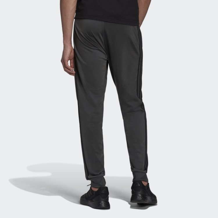 Calça Esportiva Adidas Essentials Com As Três Listras Cinza