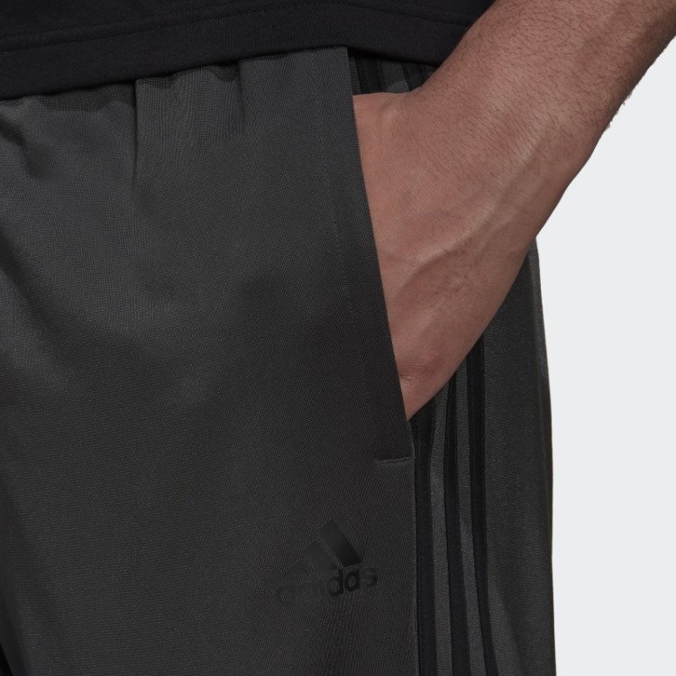 Calça Esportiva Adidas Essentials Com As Três Listras Cinza