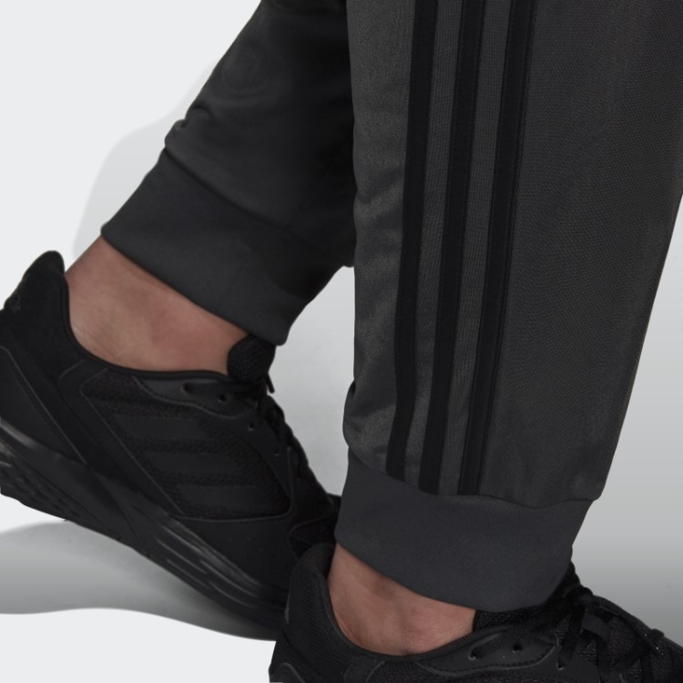 Calça Esportiva Adidas Essentials Com As Três Listras Cinza