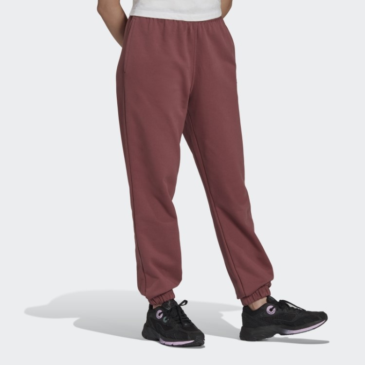 Calça Jogger Borgonha Adicolor Adidas