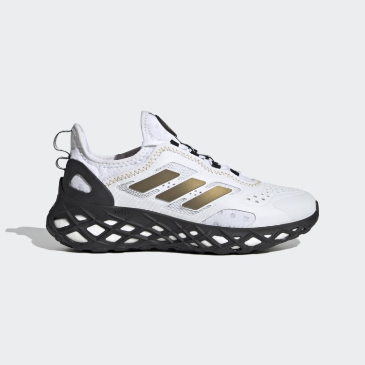 Tênis Adidas Web Boost Dourado Metálico