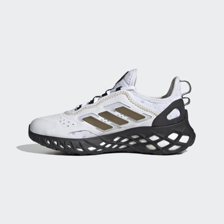 Tênis Adidas Web Boost Dourado Metálico