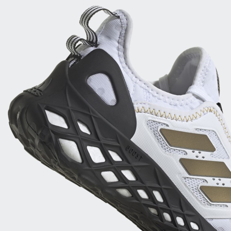 Tênis Adidas Web Boost Dourado Metálico