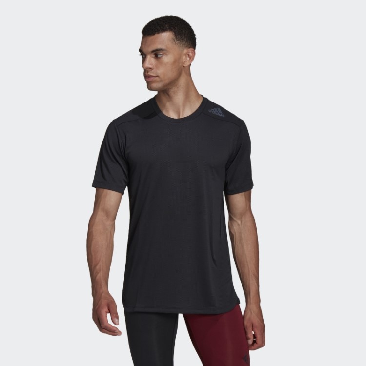 Preto Projetado Para Treinar Heat.rdy Hiit Tee Adidas