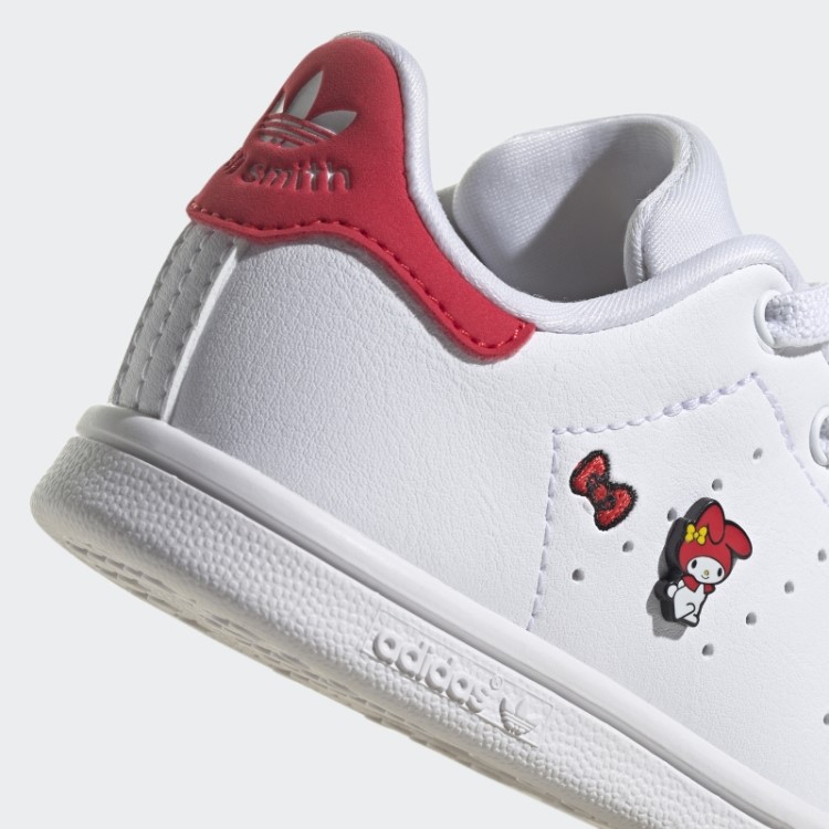 Sapatos Vermelhos Stan Smith Da Moda Adidas
