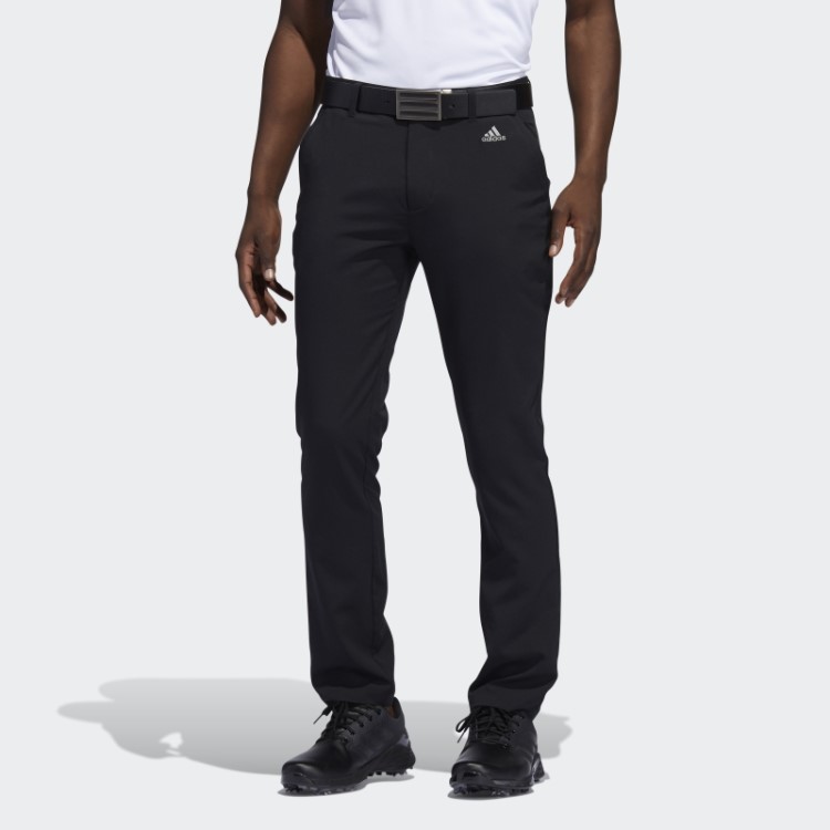 Calça De Golfe Afunilada Adidas Preta Com Conteúdo Reciclado