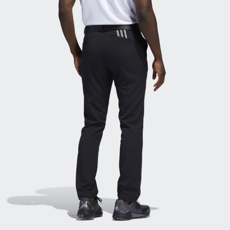 Calça De Golfe Afunilada Adidas Preta Com Conteúdo Reciclado