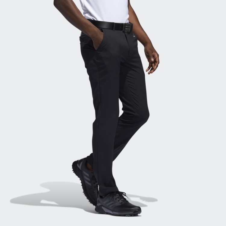 Calça De Golfe Afunilada Adidas Preta Com Conteúdo Reciclado