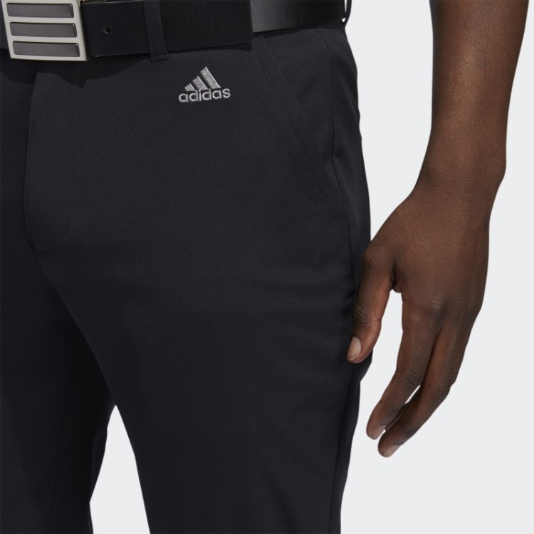 Calça De Golfe Afunilada Adidas Preta Com Conteúdo Reciclado