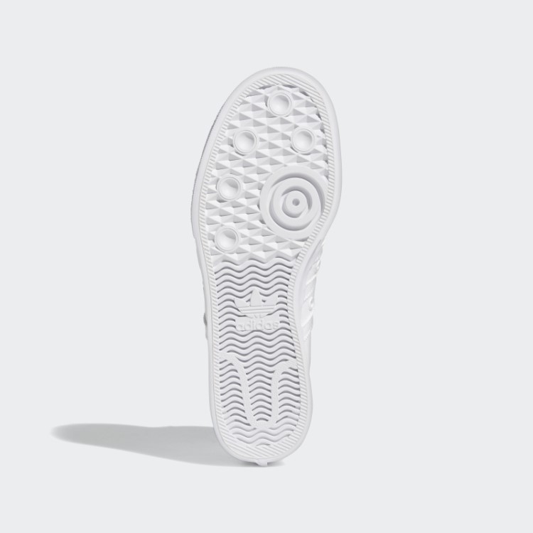 Nizza Sapato Meia Plataforma Adidas Branco
