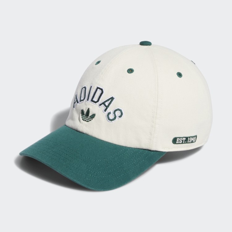 Novo Chapéu De Preparação Branco Relaxado Adidas