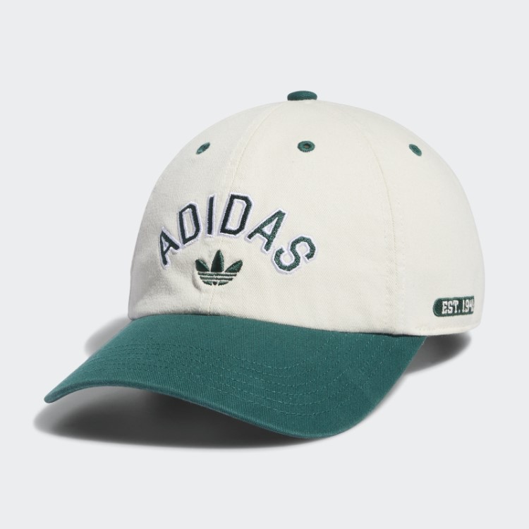 Novo Chapéu De Preparação Branco Relaxado Adidas