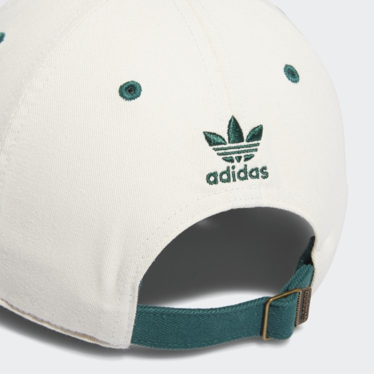 Novo Chapéu De Preparação Branco Relaxado Adidas