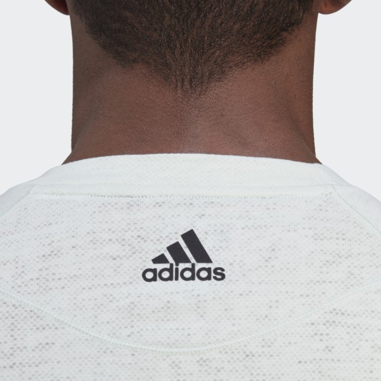 Camiseta De Treinamento De Ioga Verde Adidas