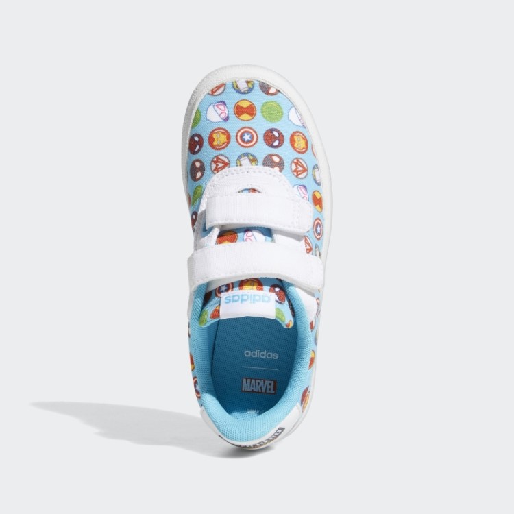 Branco Adidas X Marvel Super Hero Adventures Vulc Raid3r Sapatos Quentes