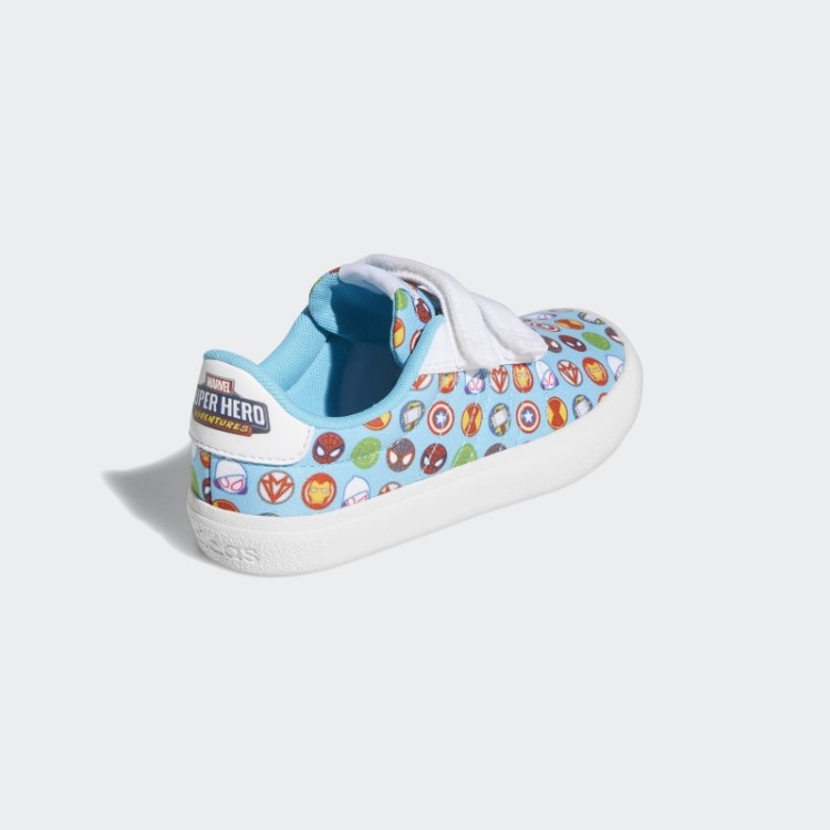 Branco Adidas X Marvel Super Hero Adventures Vulc Raid3r Sapatos Quentes