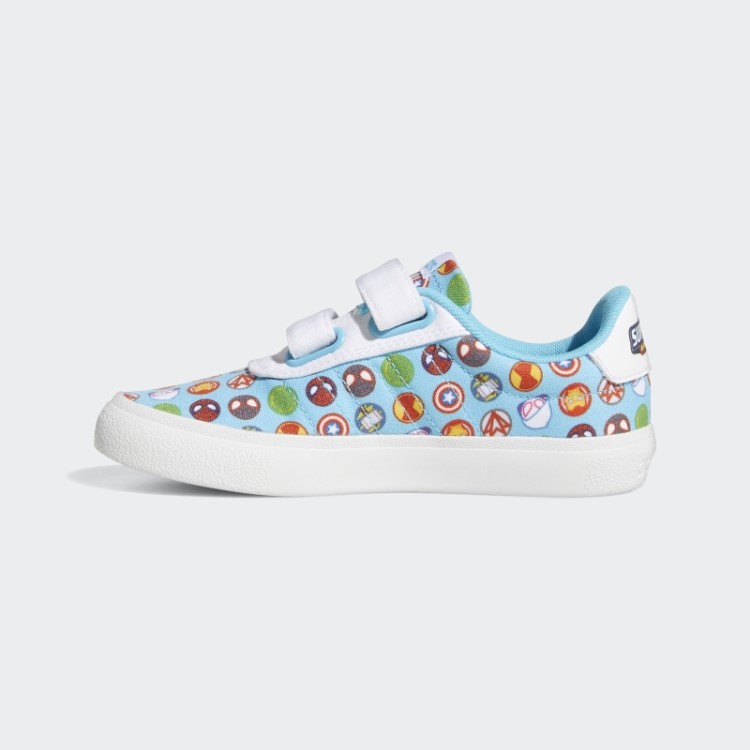 Branco Adidas X Marvel Super Hero Adventures Vulc Raid3r Sapatos Quentes
