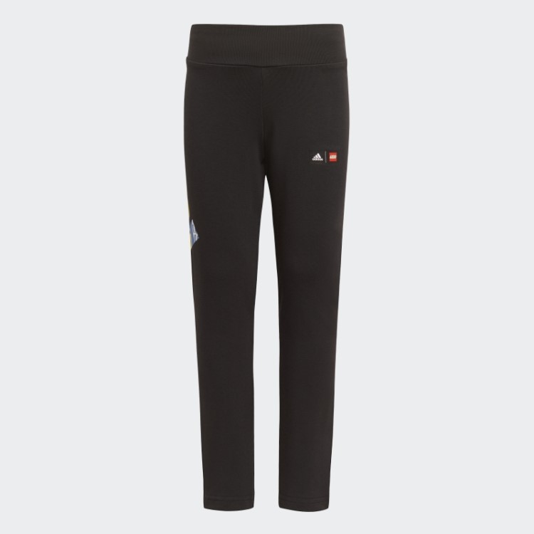 Meia-calça Preta Adidas X Classic Lego