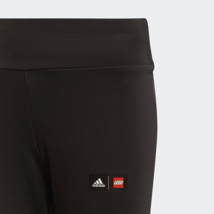 Meia-calça Preta Adidas X Classic Lego