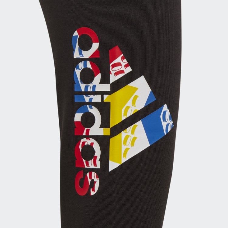 Meia-calça Preta Adidas X Classic Lego