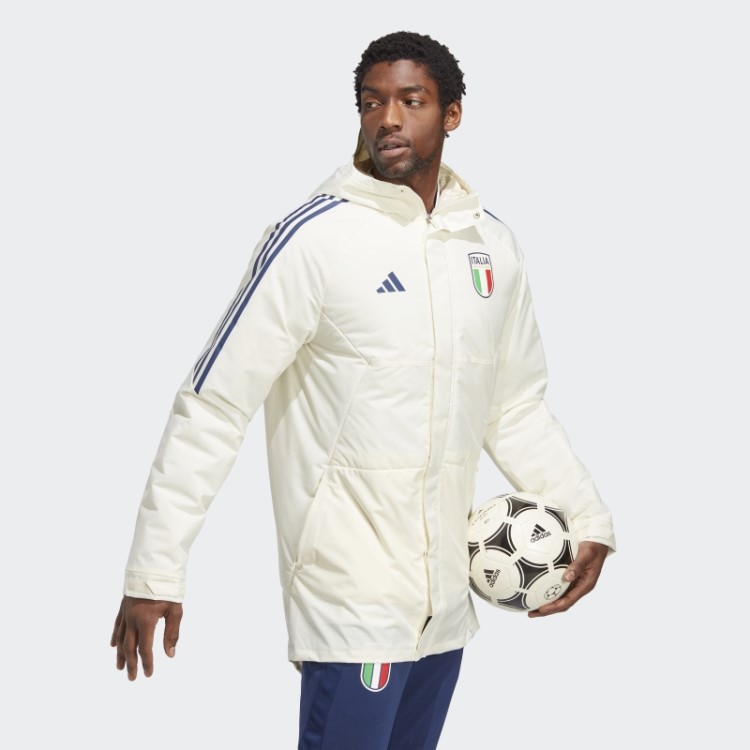 Itália Condivo 23 Parka Estádio Adidas Branco