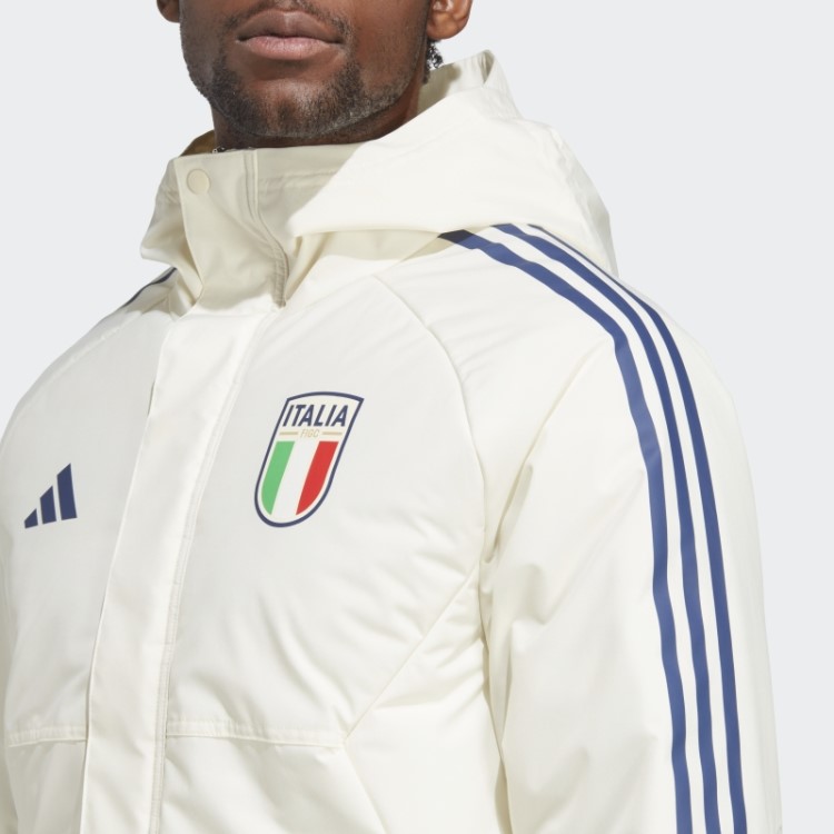 Itália Condivo 23 Parka Estádio Adidas Branco