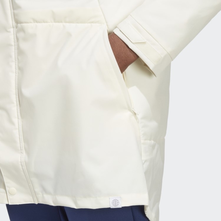 Itália Condivo 23 Parka Estádio Adidas Branco